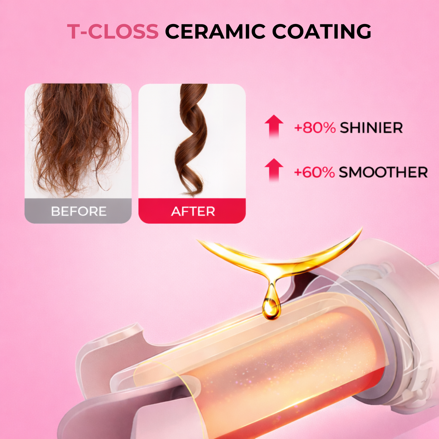 TYMO CurlPro Automatic Ionic Curler